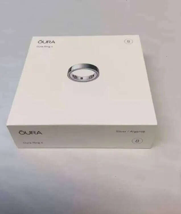 Oura Smart Ring (4Th Generation) Black/Sier/Invisible/Brushed Sier/Gold/Rose Gold Size 4 To 15