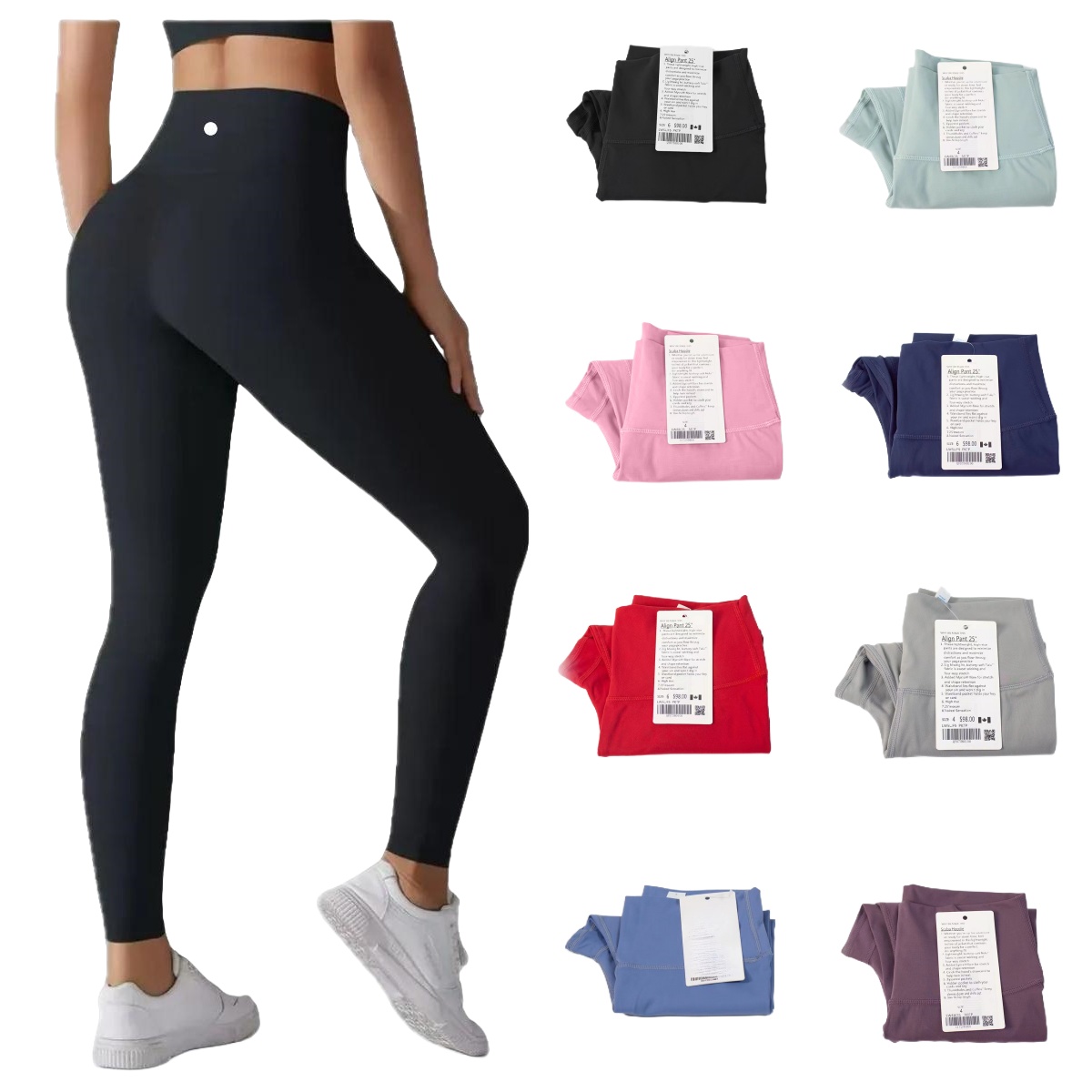 NEW Yoga align leggings bell-bottoms Women pant Outfits Lady Sports yoga Fashion Ladies Exercise Fiess Wear Girls Running Leggings Ninth luluity lemones Pants