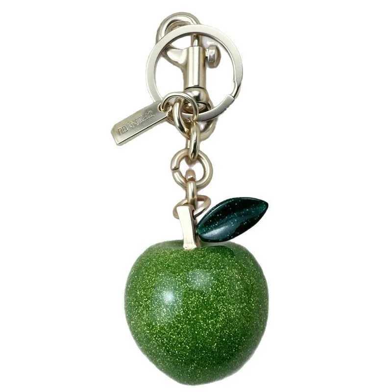 New Fashion Oversized Apple Bag Pendant Fashionable Keychain Exquisite Car Keychain Pendant Metal Key Bag Parts Accessories S250814
