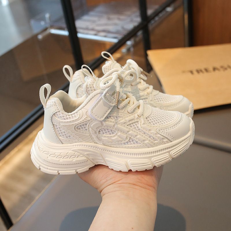 Boys Kids Sport Shoes 2025 Spring Autumn New Girls Toddler Mesh Breathable Casual Running Shoes Kidsnest Child Shoes Size 26 - 36 K0630