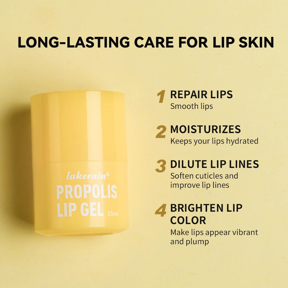 Honey Lip Hydrating Lip Balm Mask 12hrs Long-lasting Moisture Butter Propolis Lipcerin Gentle Dispenser Exfoliation Twist Kore 250813