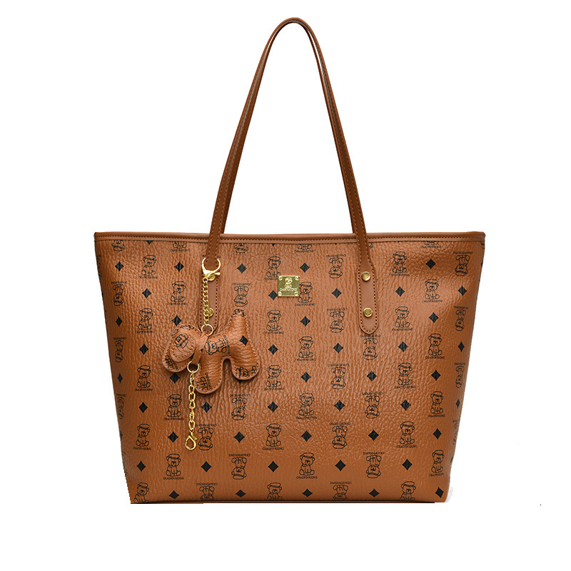 Free Shipping Designer Luxury Women's Handbag Large Capacity Retro Tote Bag Letter Versatile Shoulder Bag Office Shopping Commuting Leisure Bag