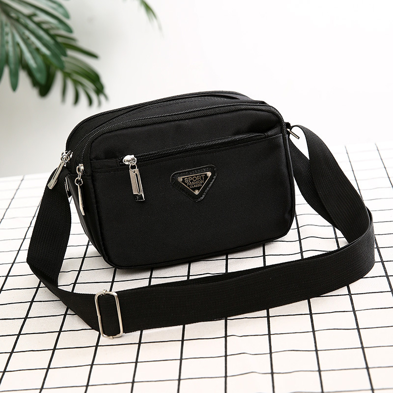 2025 Spring New Street - style Women's Cross - body Bags. Nylon Shoulder Bags Casual Small Square Nylon Bags for Women