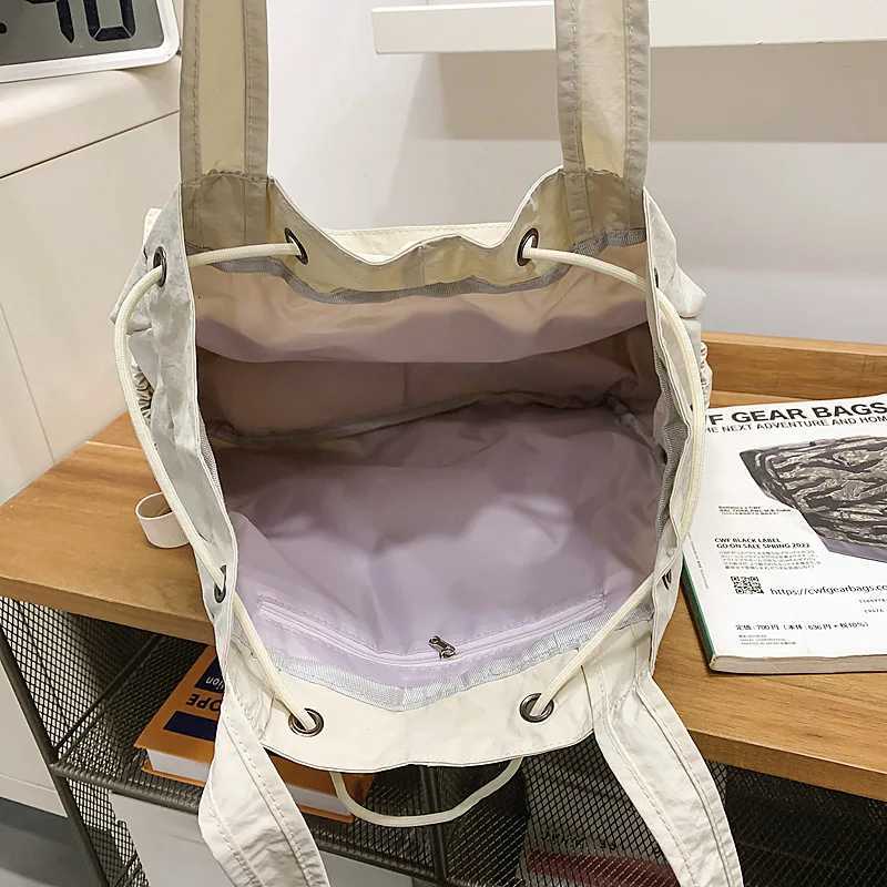 Travel Dual-Purpose Small Double Shoulder Bag Women Lightweight Trendy Brand College Student Class Commuting Simple Mountain ... XJ250814