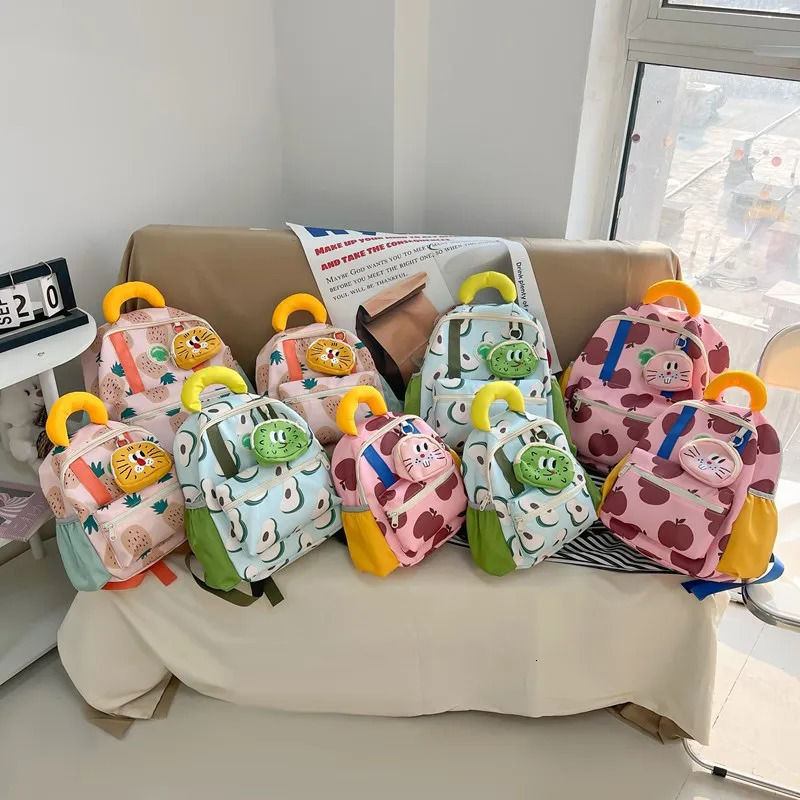 Cute Cartoon Kids Backpack Lightweight Kindergarten Baby Schoolbag for Boys Girls Knapsack 250813