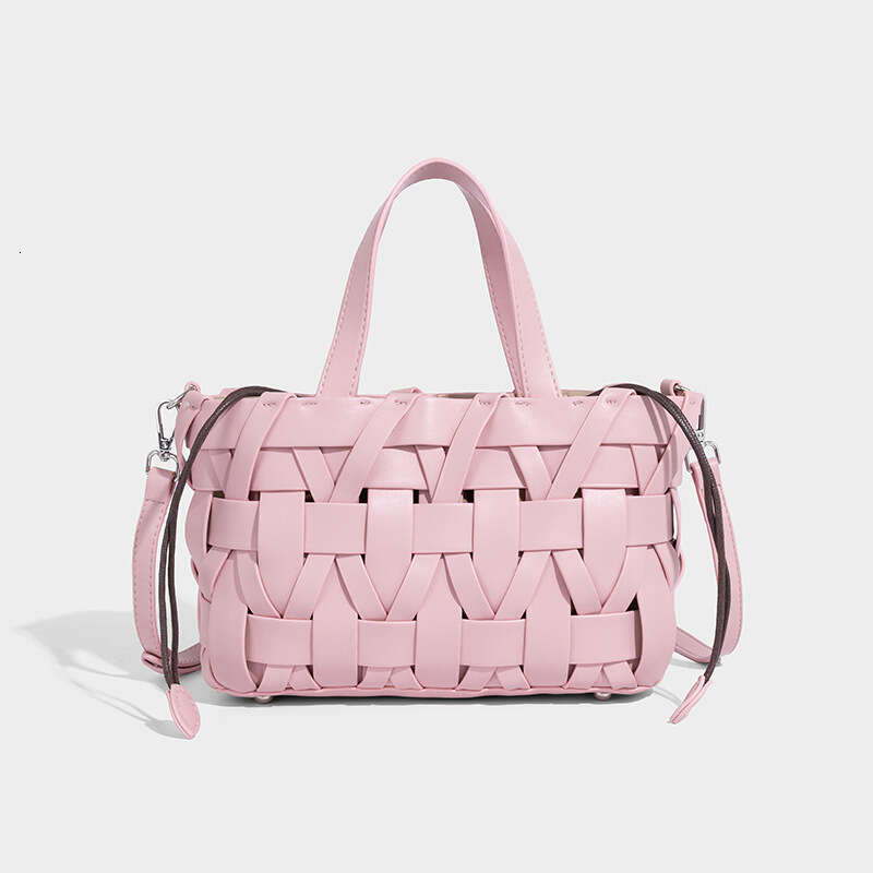 Designer woven bag women's shoulder crossbody 2025 new handbag fashionable casual high-end feeling