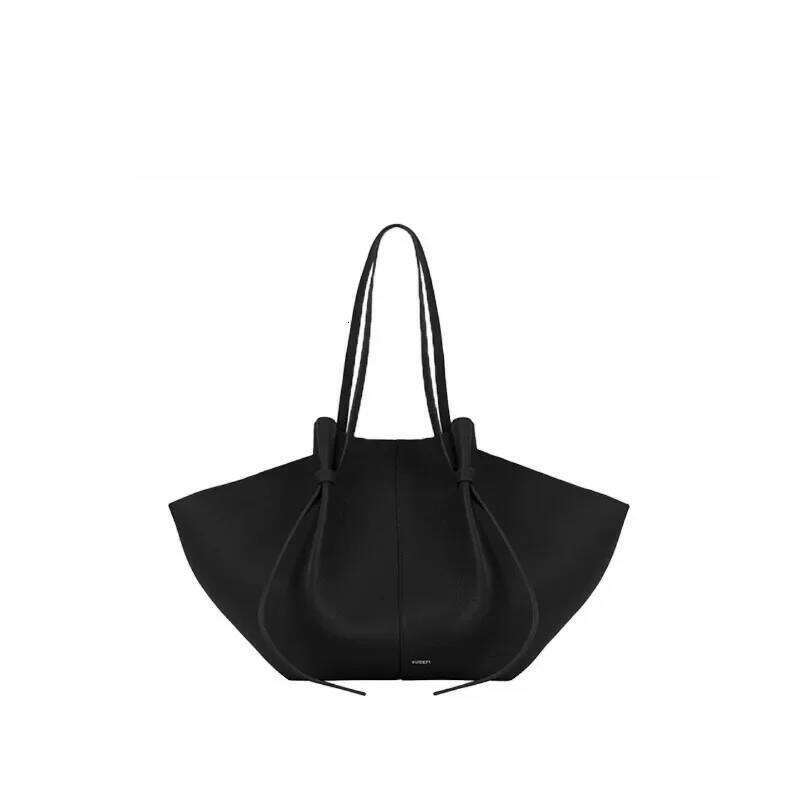 Fashionable multifunctional portable wing large capacity women s bag arm lower leather handbag