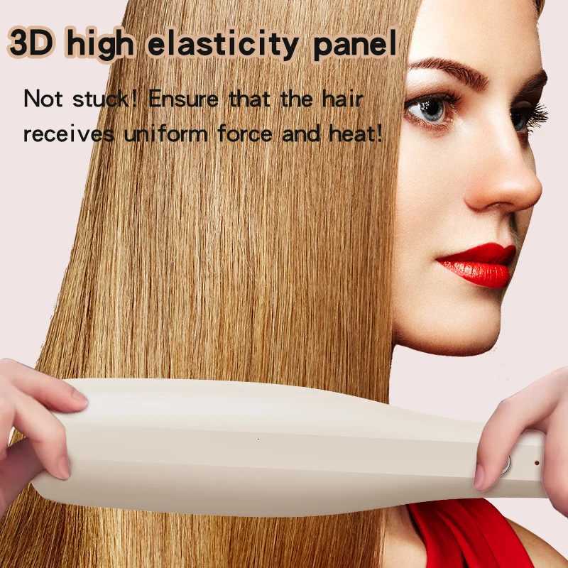 Dual Purpose Hair Straightener and Curler for Women Girls Anti Scald Fast Heating Styling Iron All Hair Types Travel Size W250814