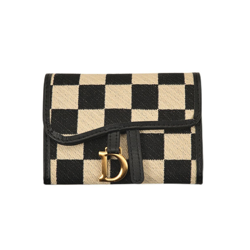 Luxury Brand Designer Bag Card Holder Multi-Card Slots High-Value Coin Purse Trendy Autumn Winter Internet Celebrity Foldable Card Holder Accordion Fa