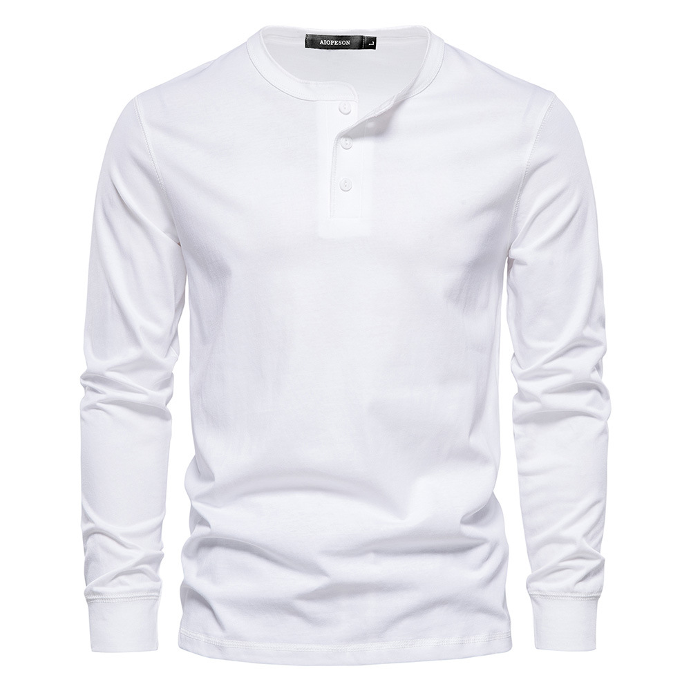 Mens designer t shirt Men's Long Sleeve T-Shirt Fashion Casual Round Neck Slim Fit Sportswear Top European size: S-2XL