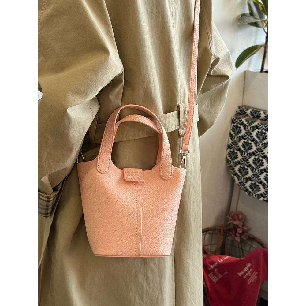 Sle Soft Leather Buet Casual Commuter Single Oulder Crossbody Bag Summer New Arrival Miaoqi Handbag