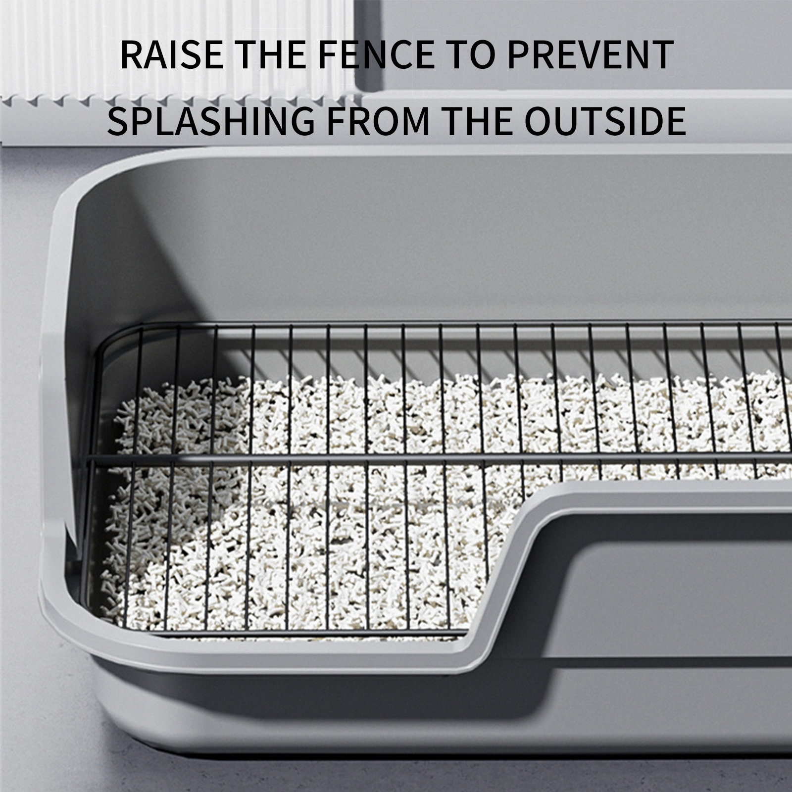 Dog Toilet Extra Large Anti Splashing Slant Mouth High Fence Small Dog Tablet Dog Toilet Anti Splashing Pet Supplies