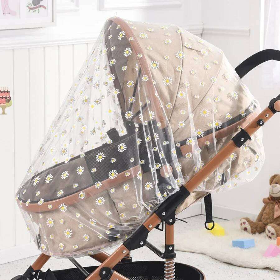 Universal Baby Sunshades Mosquito Bys Insect Fly Net Protection Cover for Stroller Pushchair