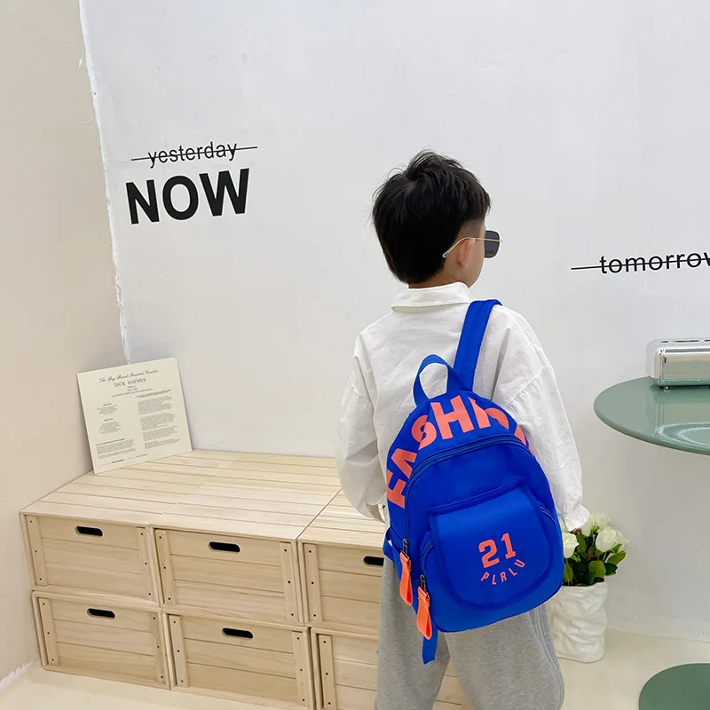 Kids Backpack for Boy Toddler Backpacks Lightweight Canvas Backpack Trend School Bags Mother Kids Bags for Girl Cute Backpacks 250813