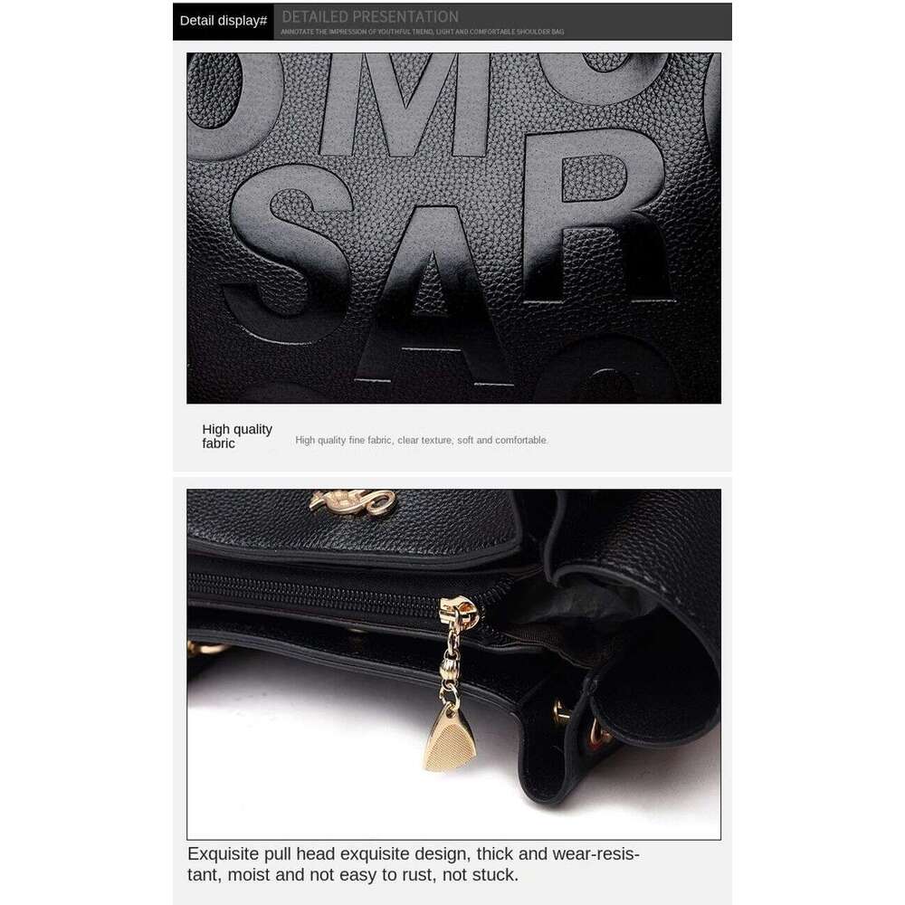 2025 Cross-Border Foreign Trade Crossbody Large Capacity Net Red The Same Paragraph Shoulder Bag Women's Bags