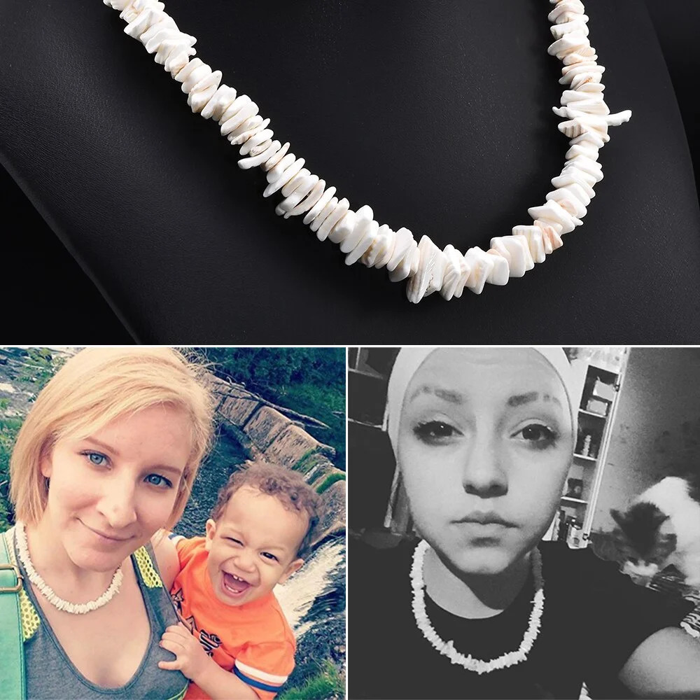 Puka Shell Necklace for Men Women Beachy Beaded Summer Pooka Choker Girls Boys 250811