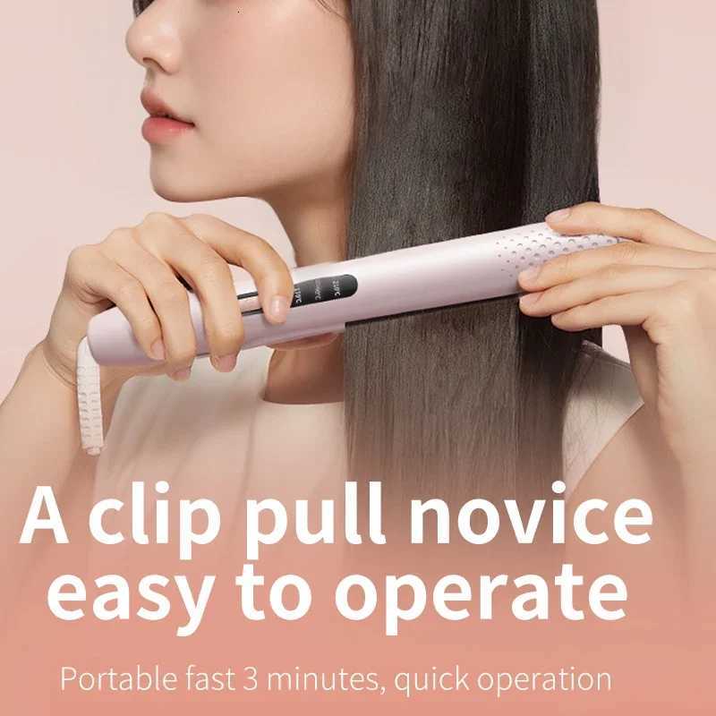 Curling Iron Straightening Comb Curling Iron Straightening Corn Clip Mini Bangs Straightening Mini Portable W250814