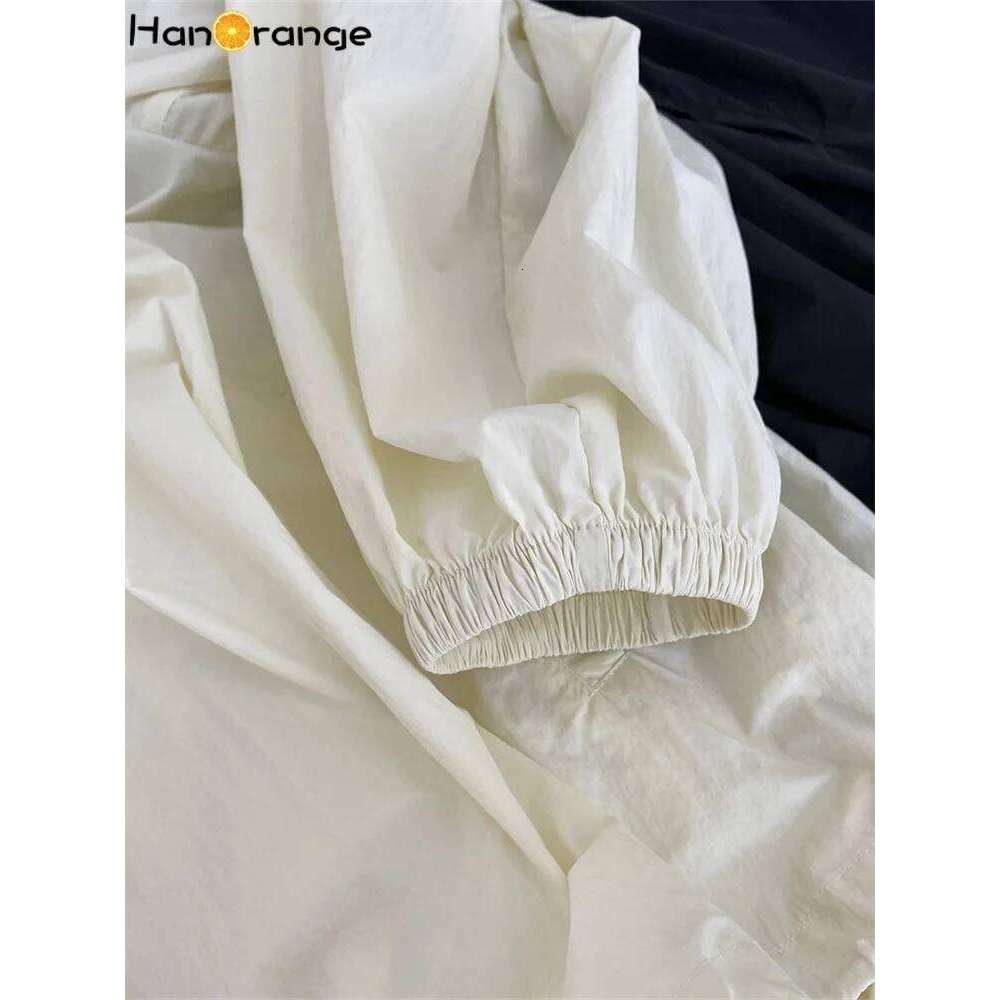 Designer Clothing 2025 Hanorange 2024 Summer Light Transparent Hooded Zipper Sunscreen Women Loose Silhouette Thin Long Sleeve Jacket Female'