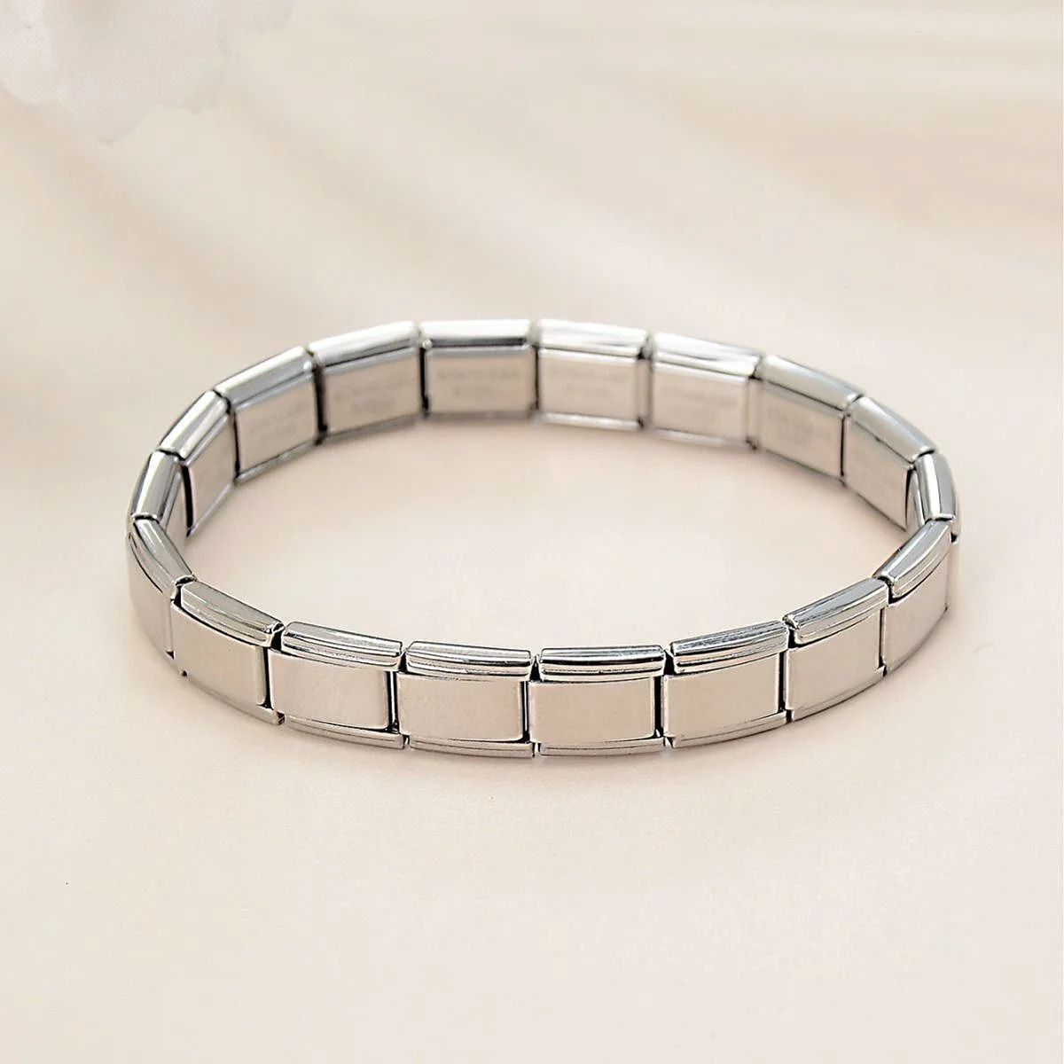 10/20/50/100pcs Italian Charm Stainless Steel 9mm Bracelet Colorful Style for Woman Men Daily GIft DIY Making Jewelry Wholesale 250812