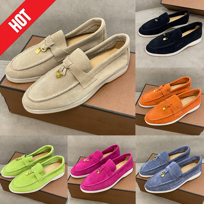 Sneakers Loafers Womens Mens Dress Shoes Designer Luxury Fashion Men Business Leather Flat Low Top Suede Cow Leather Oxfords IT Casual Moccasins Lazy Shoes Size 35-45