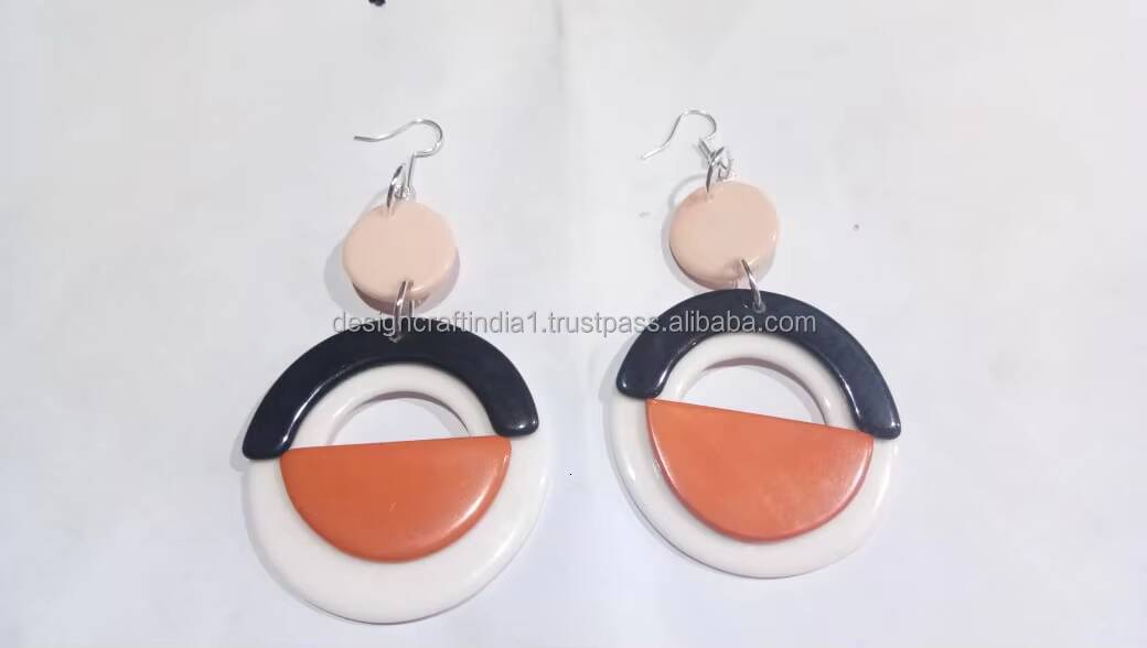 High-Quality for Women Red Fashion Resin Earrings Price
