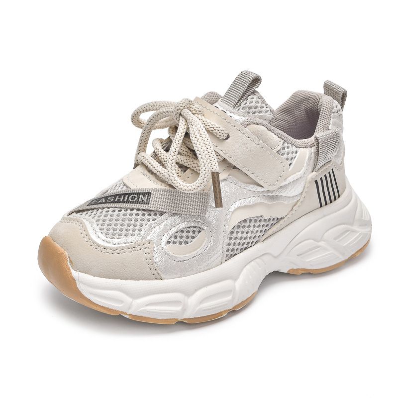 Kids Sneakers for Girls Fashion Sports Shoes for Toddlers Breathable Non-slip Kidsnest Children School Running Shoes for Boys Youth Size 21 - 36 K0643