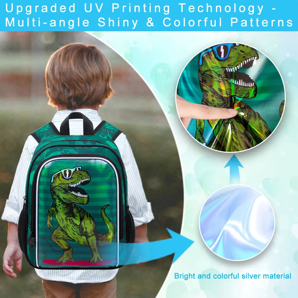 Backpack for Boys 13 Toddler Preschool Kids Bookbag Cute Animal Kindergarten Schoolbag 250813