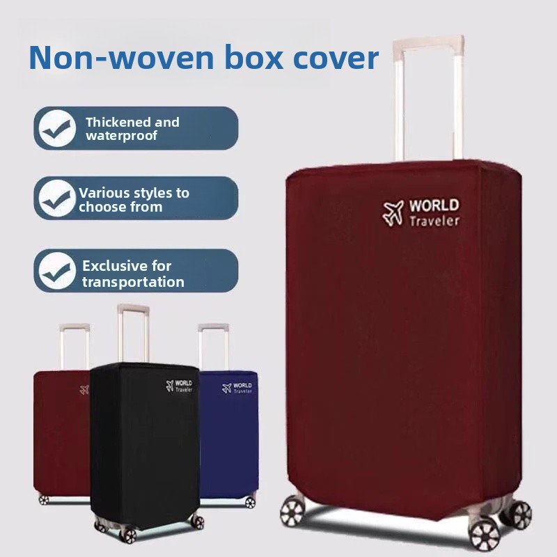 Suitcase protective cover Durable Waterproof Case Sleeve with Scratch Protection - Ideal Luggage Cover