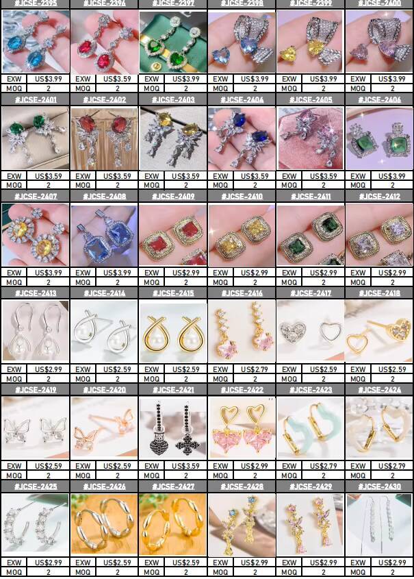 Prata al por Mayor Cuff Aretes Large Pure Sier Exaggerated Crystal Fashion Earrings