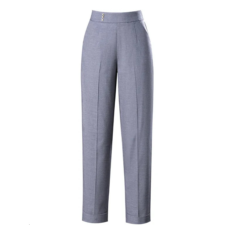 High Waist Black Harem Pants for Women Comfortable XSXXXL Asian Size Gray Ladies AnkleLength 250808