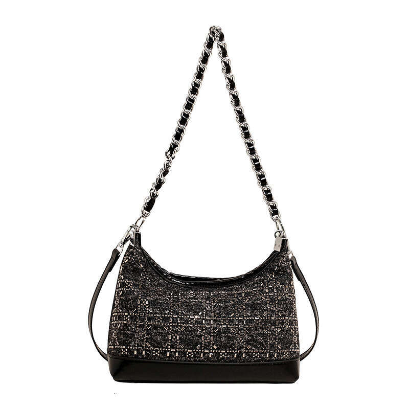 High-End Denim Fashionable Handbag 2025 Summer New Niche Versatile Shoulder Korean Style Crossbody Bag