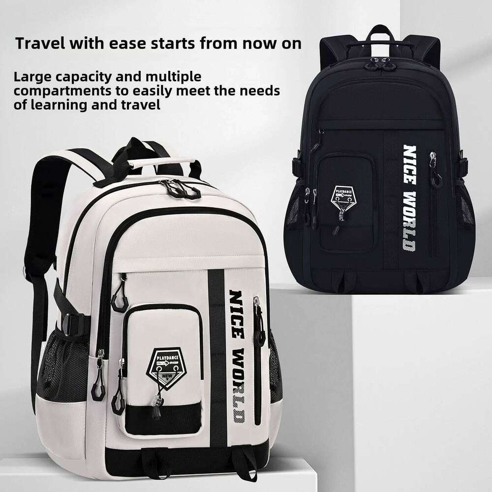 Men's Oxford Waterproof Business Computer Bag Leisure Travel High School Student Backpack Mochilas Es