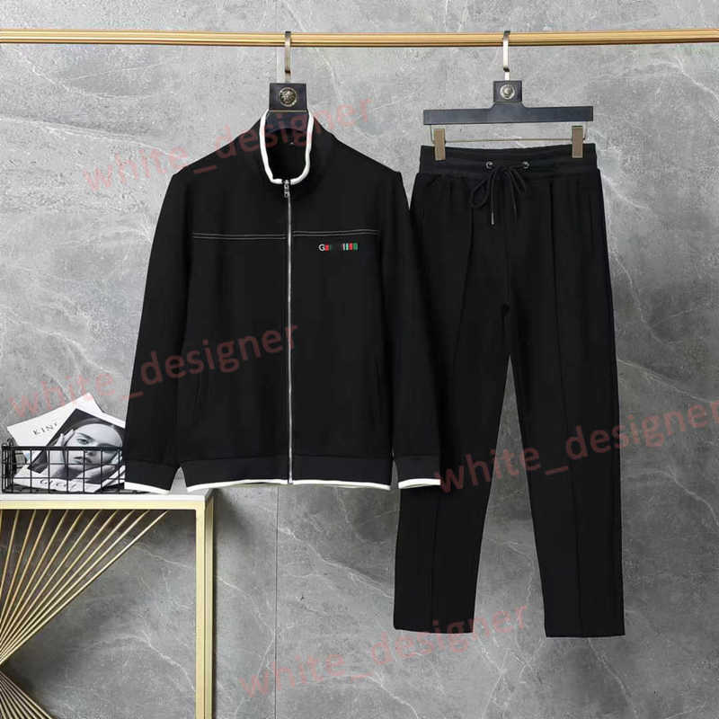 Designer Men Tracksuits Sweatsuit Letter Suit Sweater Hoodies Sweat Cardigan and pants Set Simple and Elegant Comfortable Style cotton Sizes M to 3XL
