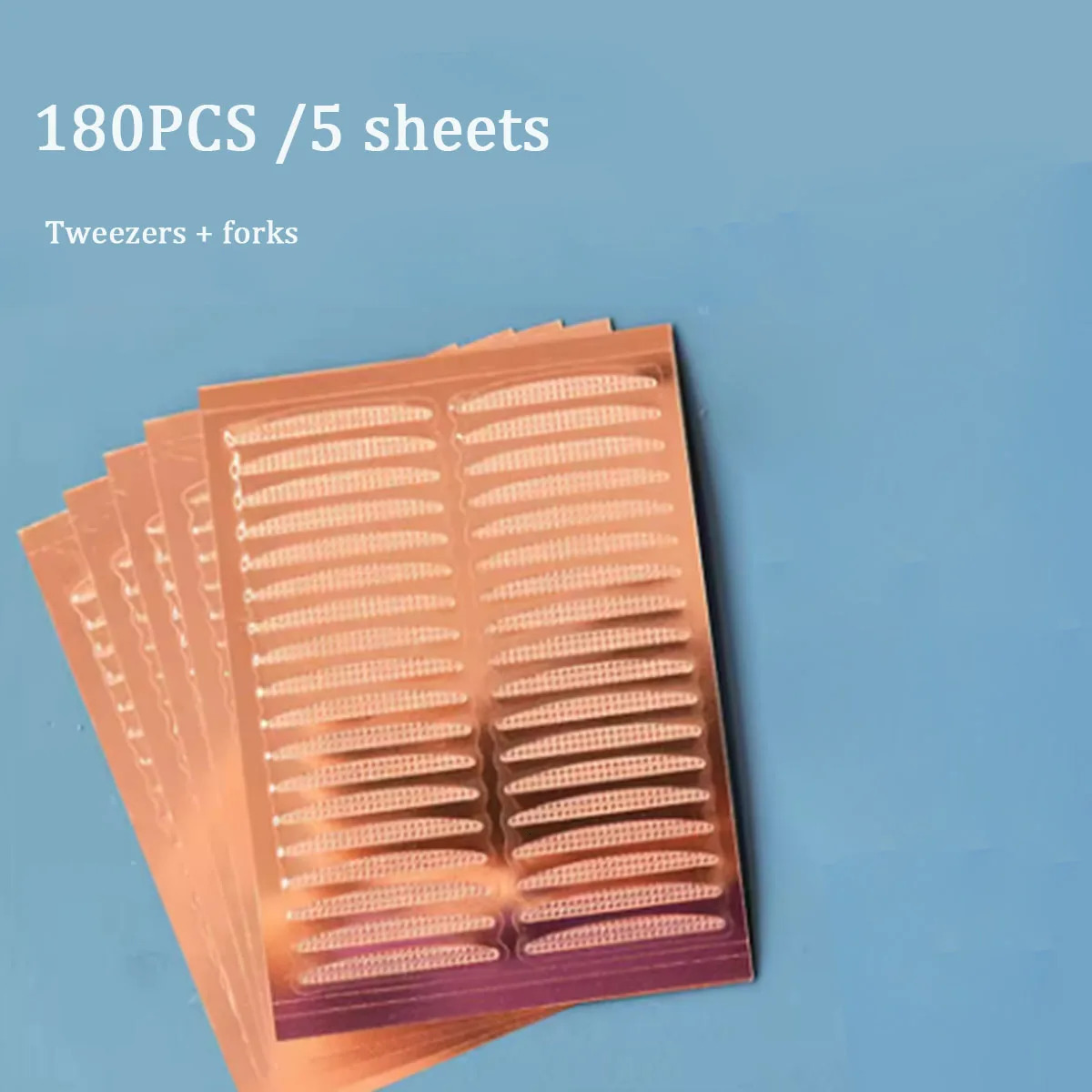 200PCS/180PCS Double Eyelid Tape Invisible Stickers Transparent Double Eye Tape Adhesive Fiber Eye Lid Lift Strip Eyelid Tools I 250811