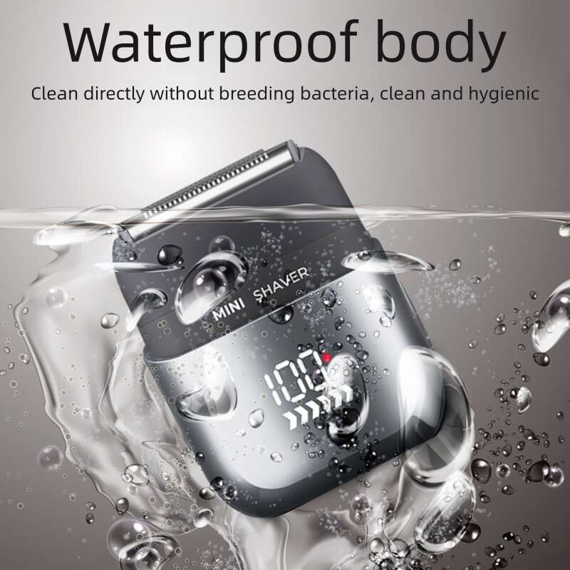 Smart Portable Mini Electric Shaver Rechargeable Micro Travel Men