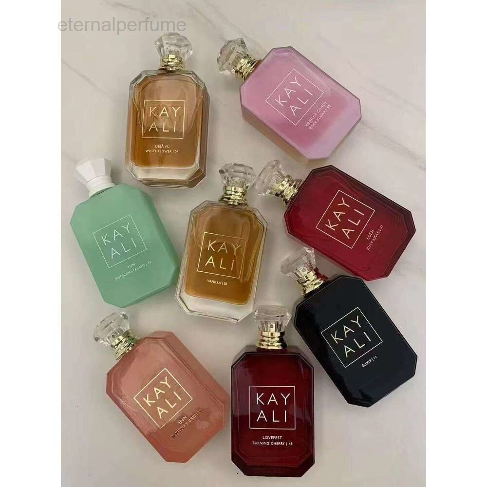 Kayali Fleur Mesty Rose Royale 31 Vanilla 28 Perfume 100ml Eau De Parfum Men Woman Fragrance 3.4oz Long Lasting Smell Desigr Brand EDP Man Women Neutral O54U