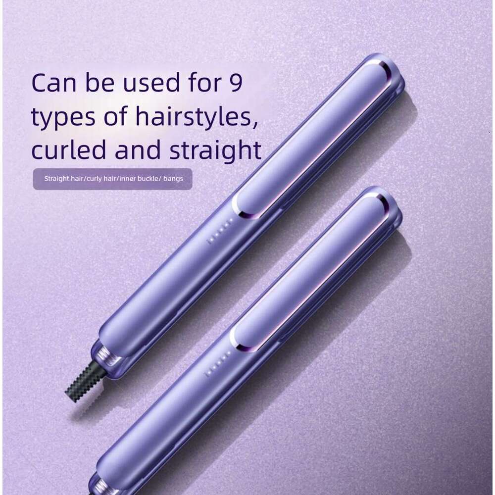 Curler Dual Use Hair Friendly Adjustable Temperature Small Iron For Bangs Straightener And Curling Tool