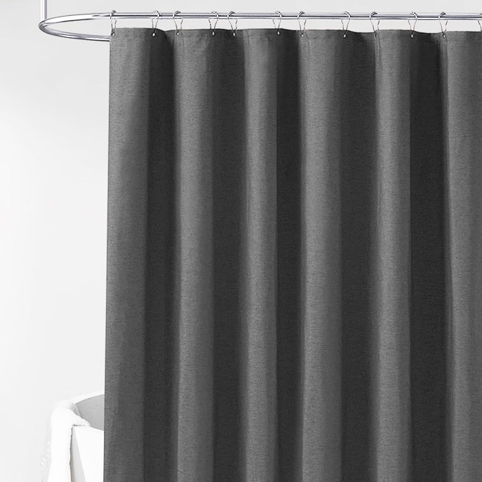 YL-36912 Manufacturer Spot Digital Printed Fabric Shower Curtain Waterproof Thickened Bathroom Partition Curtain with Hook
