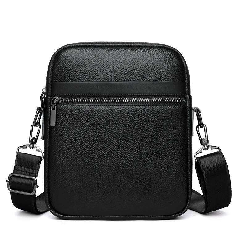 100% Genuine Leather Men's Shoulder Messenger Bag Crossbody Bags new Small Man Designer Handbag Bolso Male