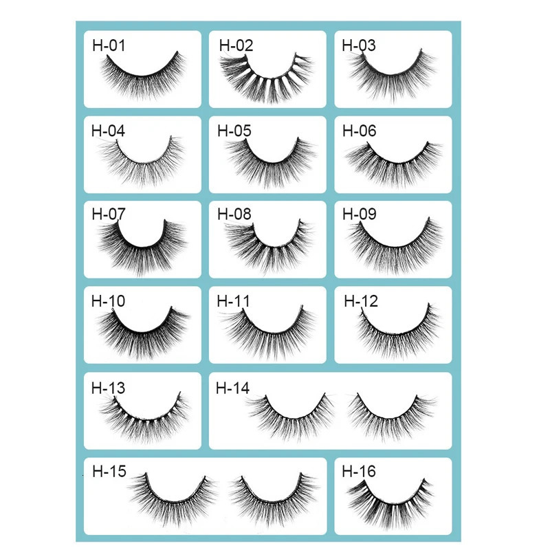 5 Pairs Multipack 3D Soft Mink Hair False Eyelashes Handmade Wispy Fluffy Long Lashes Natural Eye Makeup Tools Faux H13 E08 E01 250811