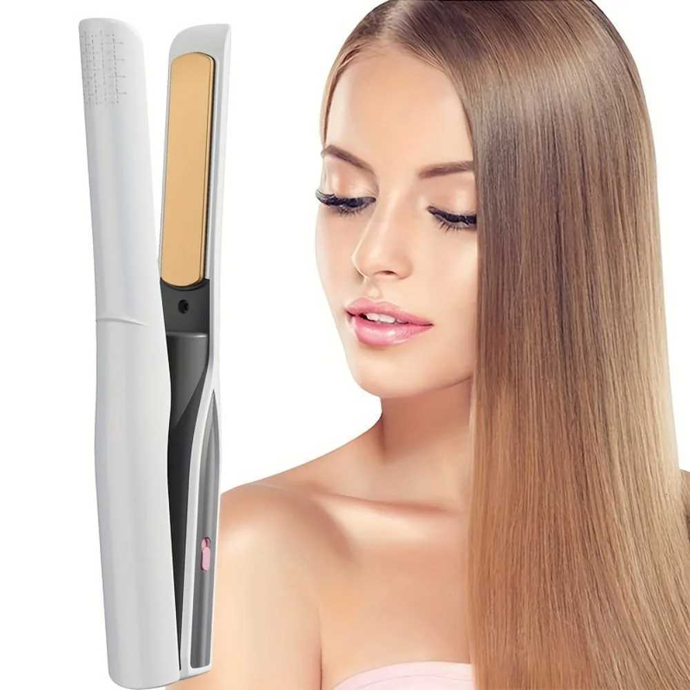 Portable USB Charging Straightener - Fast Heating Ceramic Plate Ideal Gift for Women W250814
