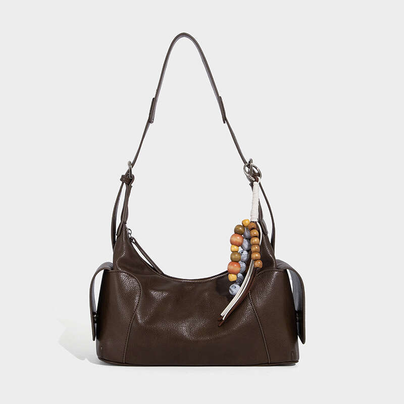 Women's Bags 2025 Summer New Handheld Shoulder Crossbody Niche High-End Soft Leather Large Capacity