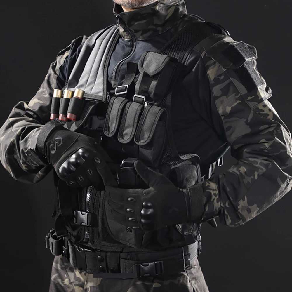 3x3% Tactical Padded Tool Vests Military Cover Safety Army Vest Airsoft Gear Tactical Suit Clothes Hunting And Shooting Accessories Y250814