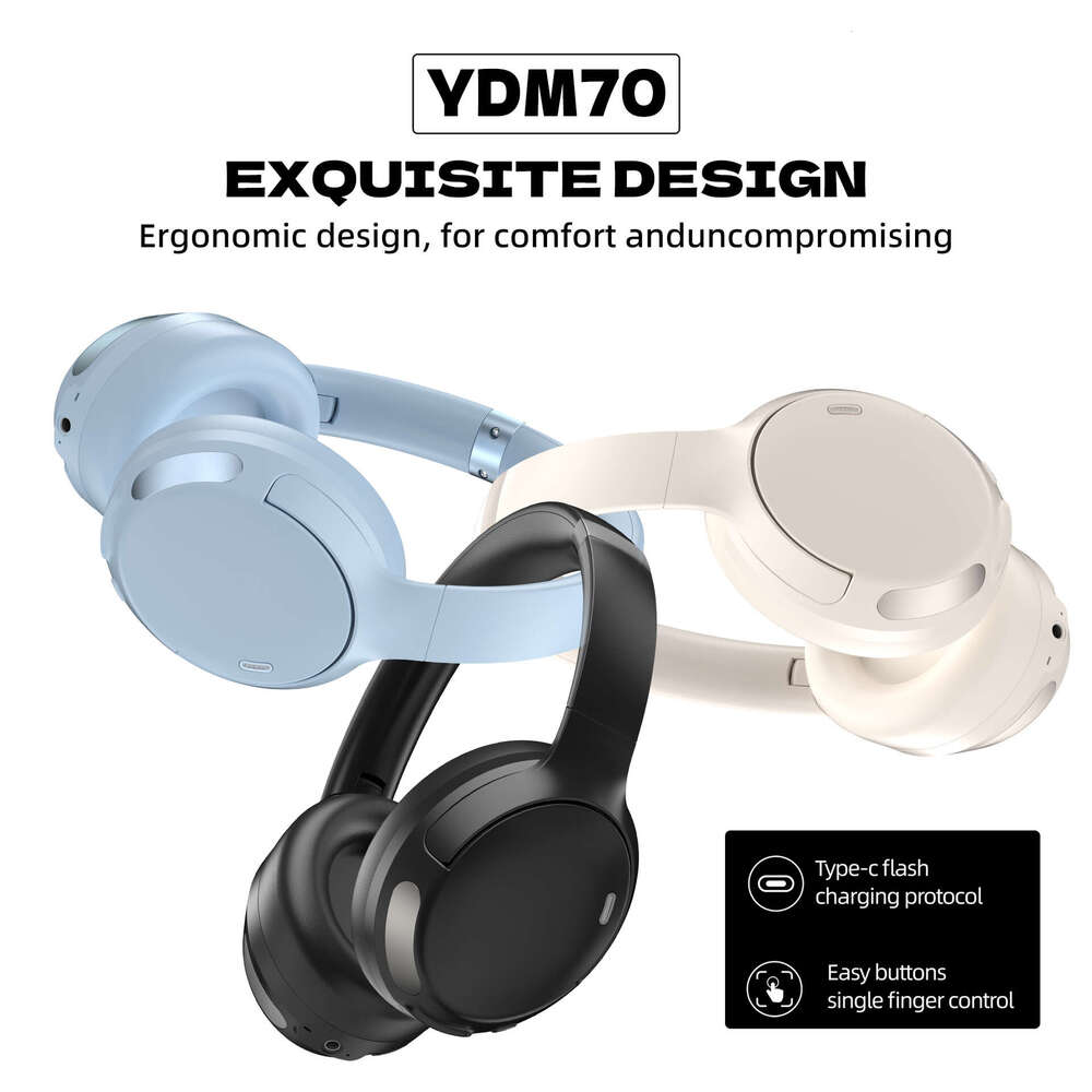 New Private Model Head-Mounted Wireless Bluetooth Headset Long Battery Life Heavy Bass Sale