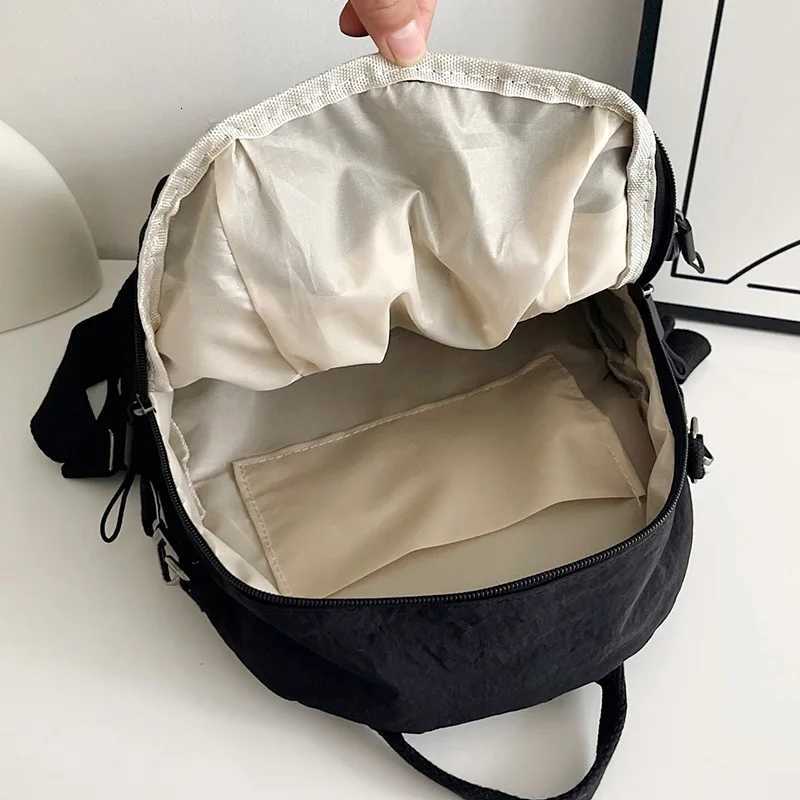 New Fashionable Large Capacity Backpack for Women Travel Student Bag Lightweight Mom Bag XJ250814