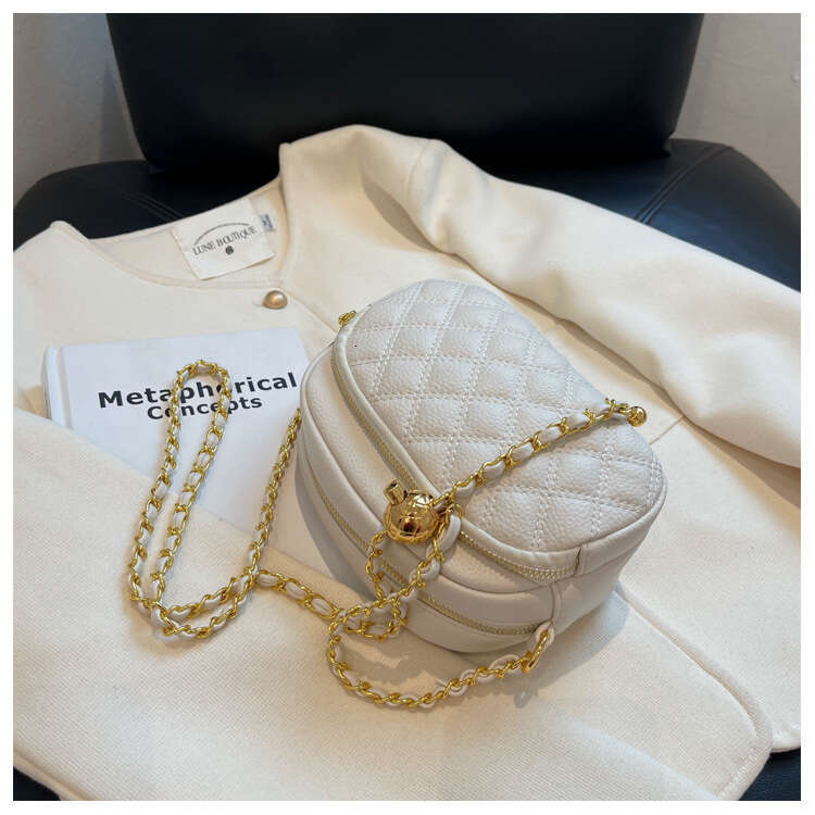 High-Quality Texture Women, Niche 2023 New Fashionable Stylish Single Shoulder Bag, Quilted Chain Crossbody Bag for Women