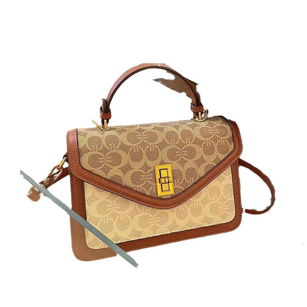 DHessentials Luxury Monogram Kelly Bag - Stylish Crossbody Shoulder Bag for Women, Fashionable PVC Handbag (3 Color Options)
