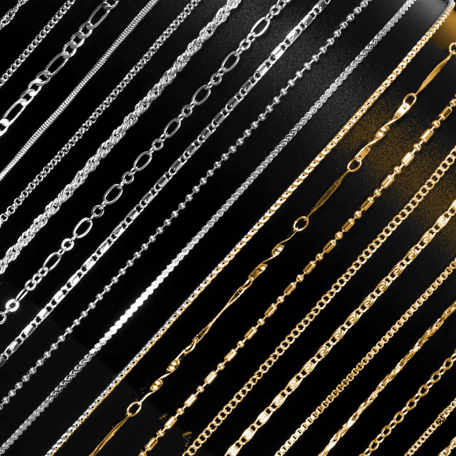 RINNTIN SC Wholesale 925 Silver Sterling Chain Men Necklace Jewelry Joya Plata Hip Hop Colar Cuban Cadena Custom Chain for Women