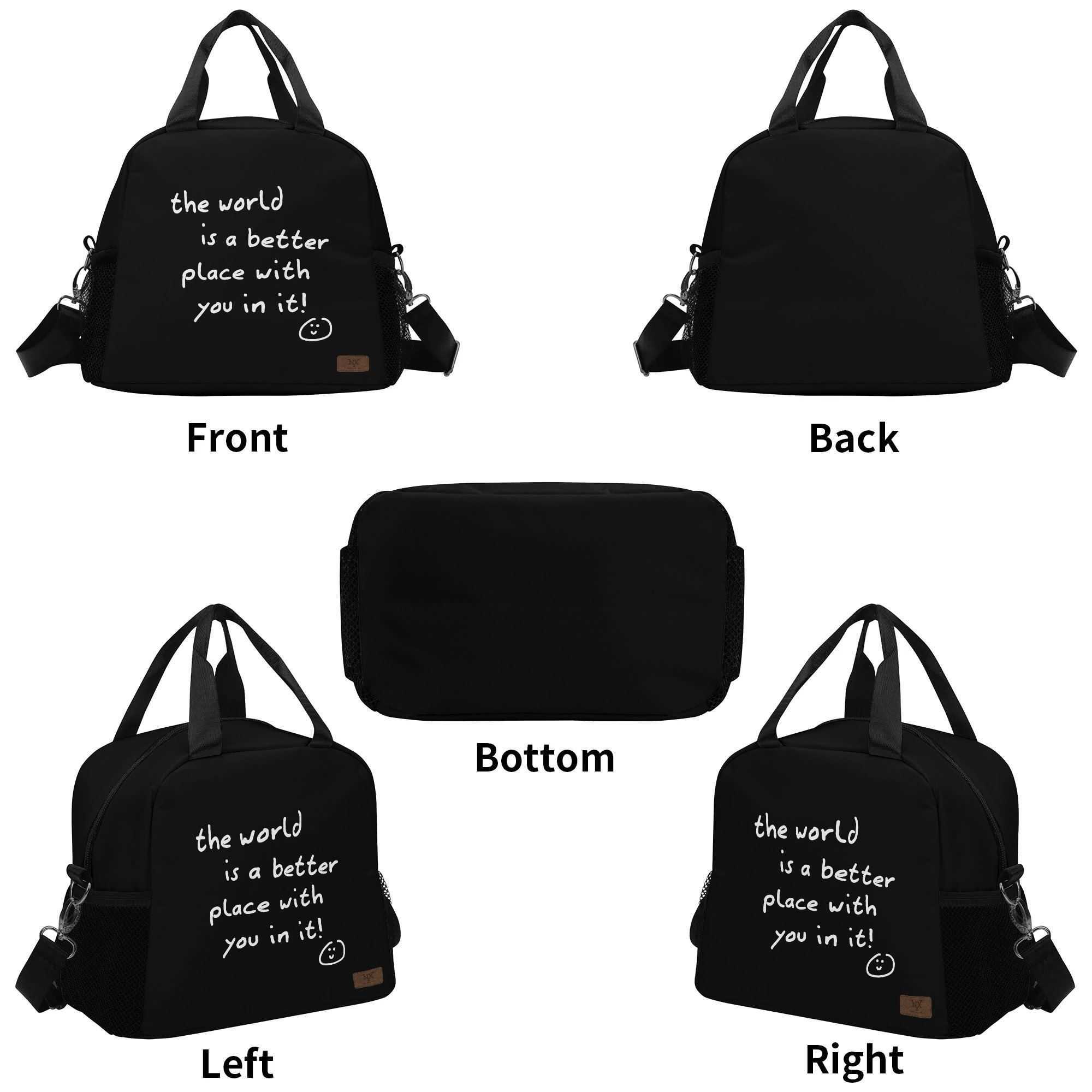 NXY Fashion Printing Lunch Bag Designer Tote Women Thermal Insulated Lunch Box Classic Picnic Office Food Bags 250814