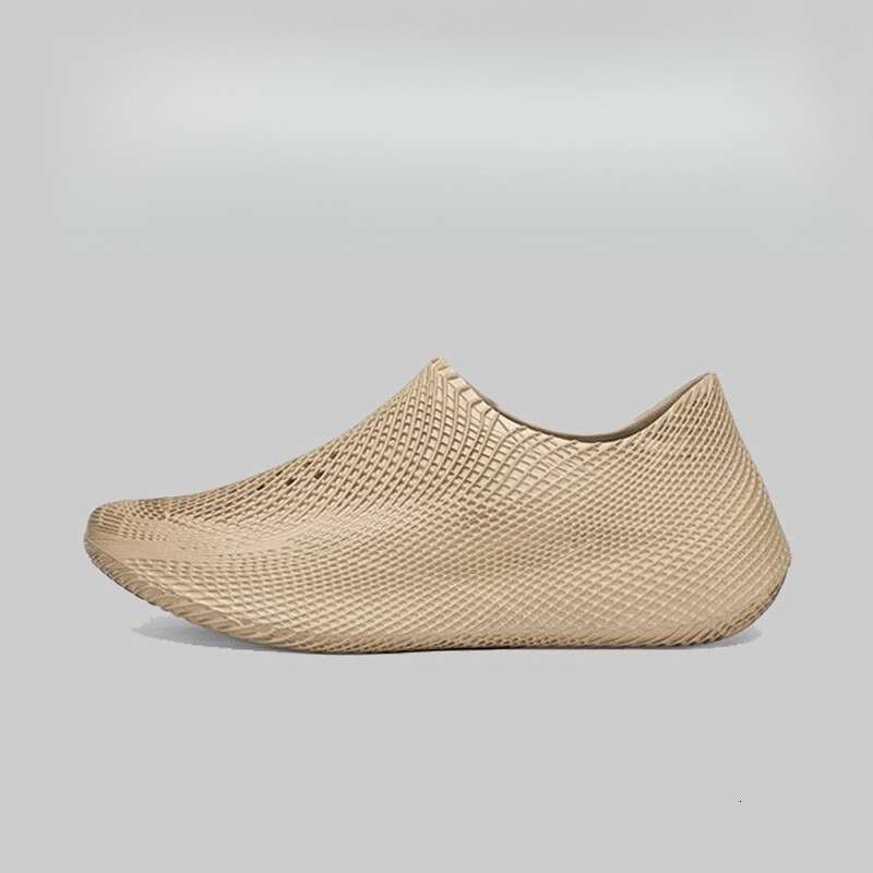 JGJP Black Warrior Breathable Honeycomb Lightweight Soft Sole Unisex 3D Printed One-piece Coconut Clog Shoes